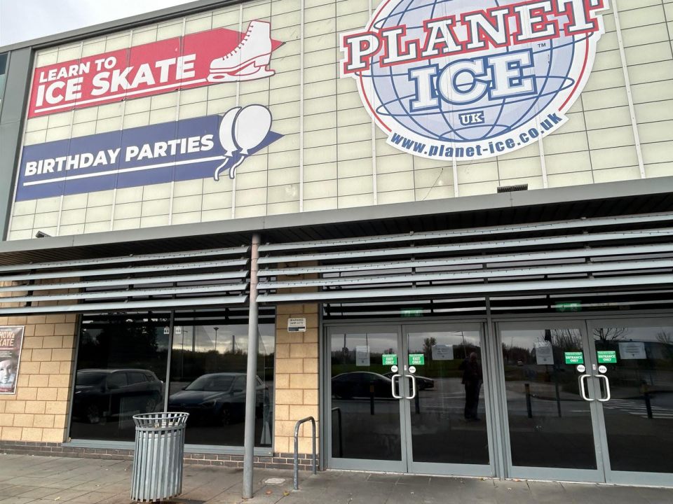 The Merseyside ice rink had to close