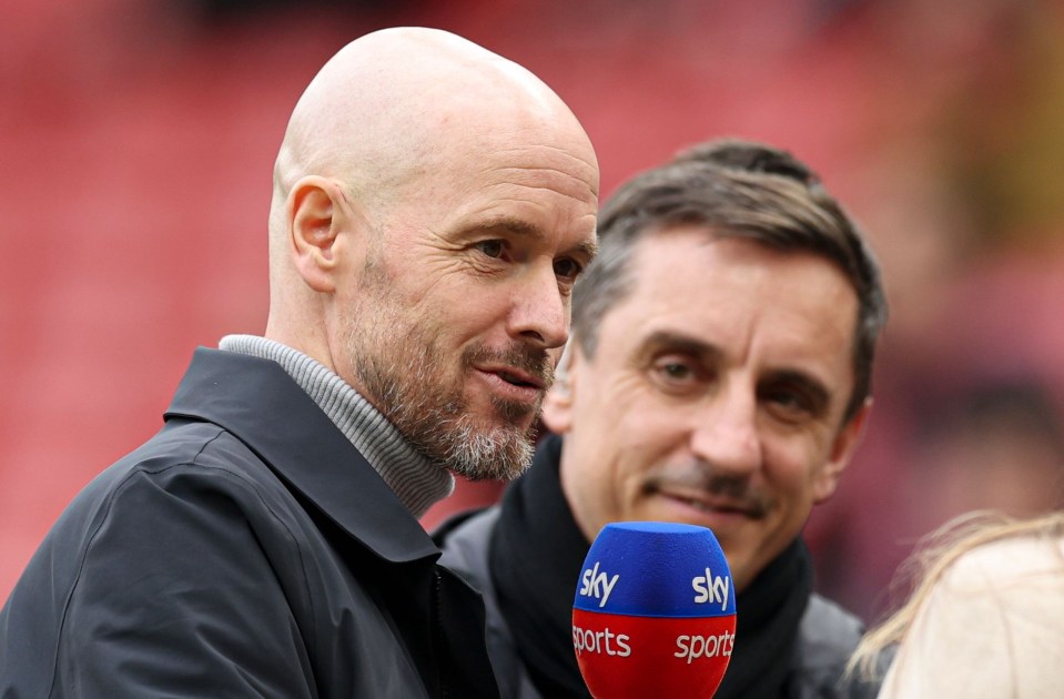 Gary Neville has spoken out about the club’s poor form amid mounting pressure around ten Hag