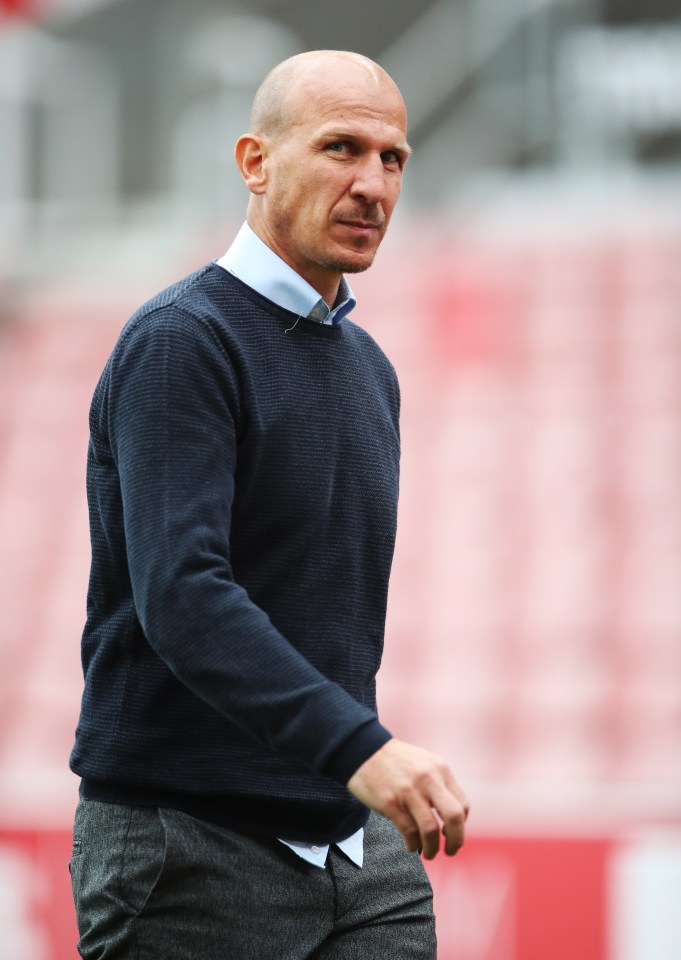 Struber is now managing RB Salzburg in the Champions League