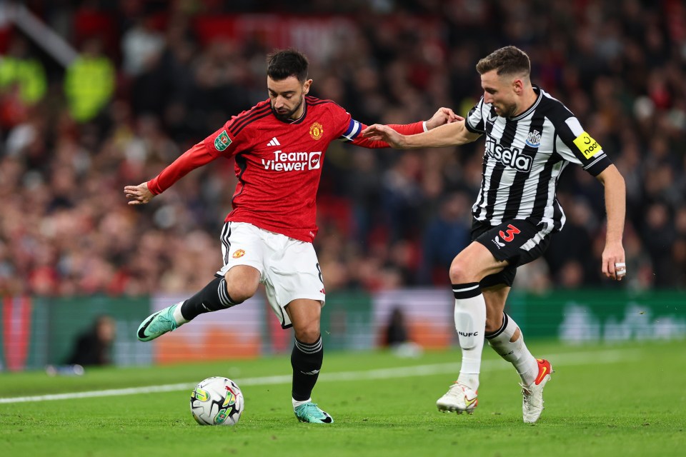 The second half introduction of Bruno Fernandes could not magic up an answer to Newcastle