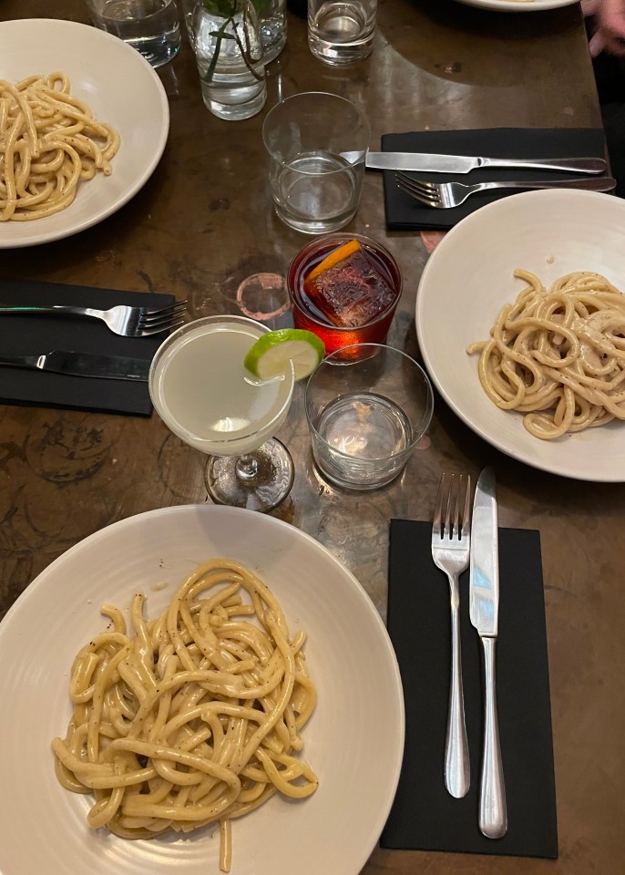 Bancone's Cacio e Pepe is on par with the authentic cacio e pepe you'll find in Rome.