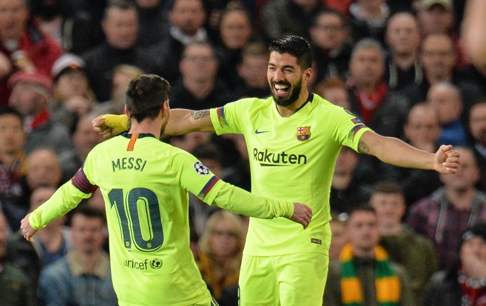 Lionel Messi and Luis Suarez formed one of the most potent strike forces in world football