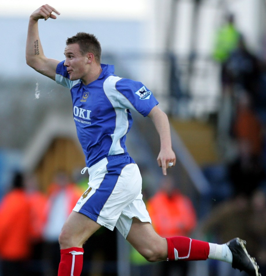 Matt Taylor walloped it over the keeper with a stunning effort from the halfway line