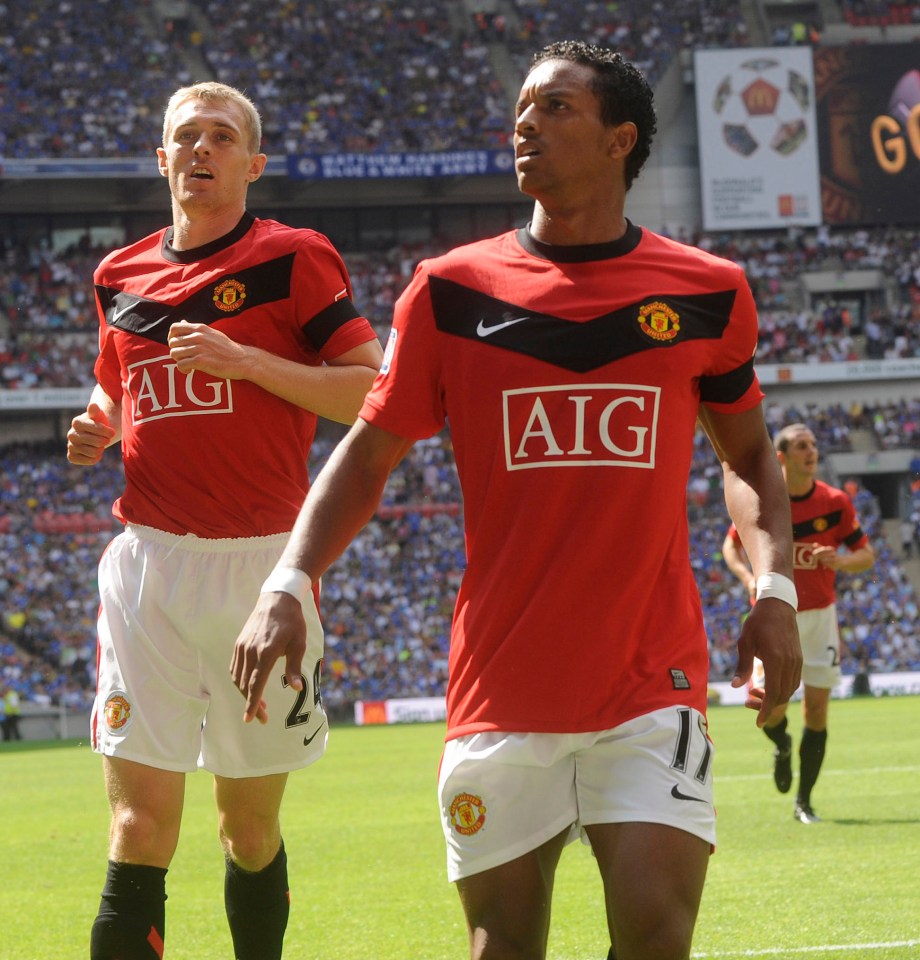 Darren Fletcher and Nani were both named by the United legend