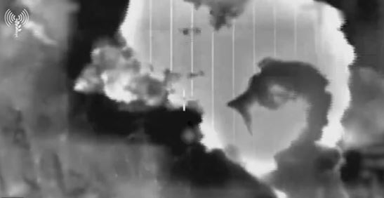 Footage appeared to show the moment troops eliminated senior naval commander Abu Jallah in Gaza