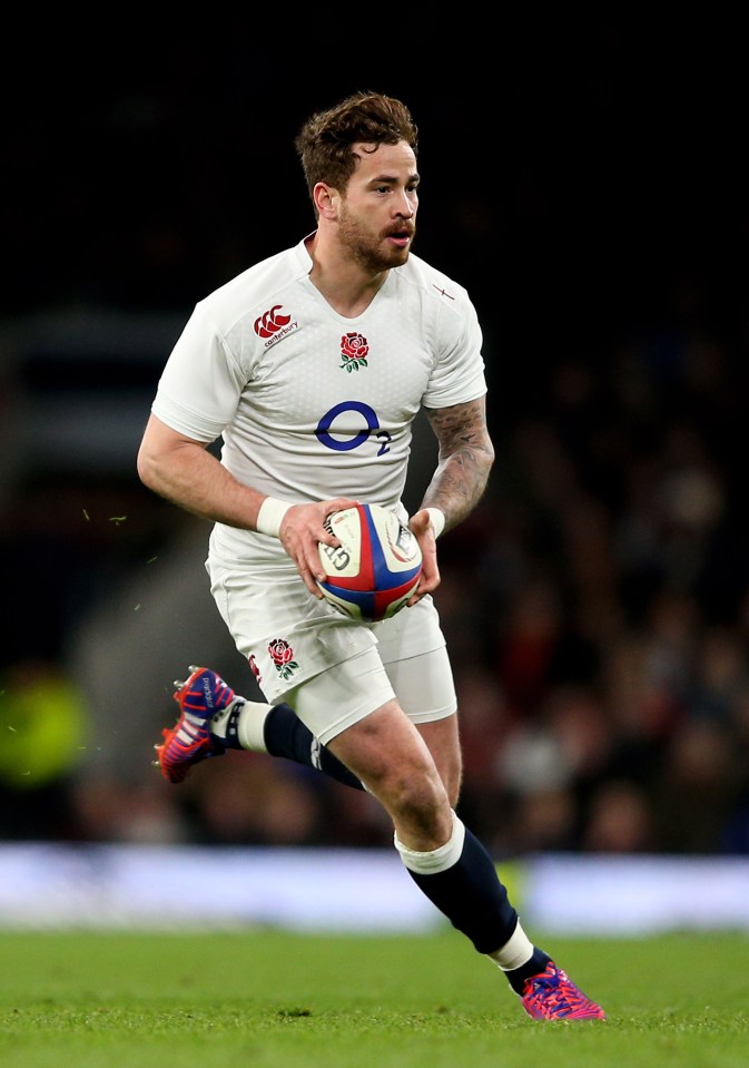 The England rugby star in action back in 2015