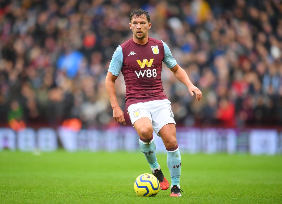 Drinkwater only made made four appearances during his spell with Aston Villa