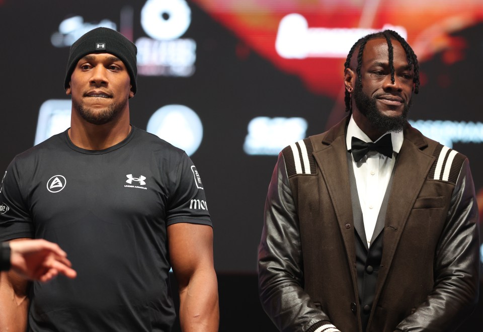 Anthony Joshua may end up on a 'collision course' with Deontay Wilder