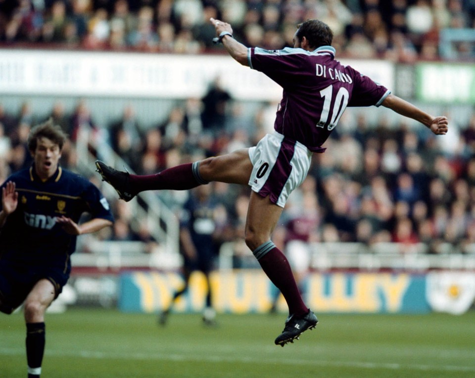 Paolo Di Canio’s scissor kick volley is one of the best Prem strikes of all-time