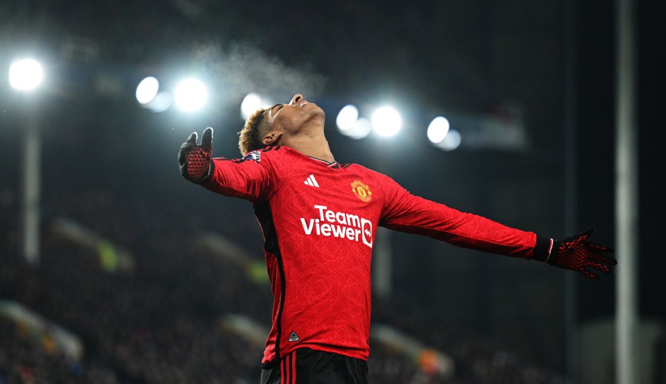 Marcus Rashford dedicated his goal against Everton to his late cousin