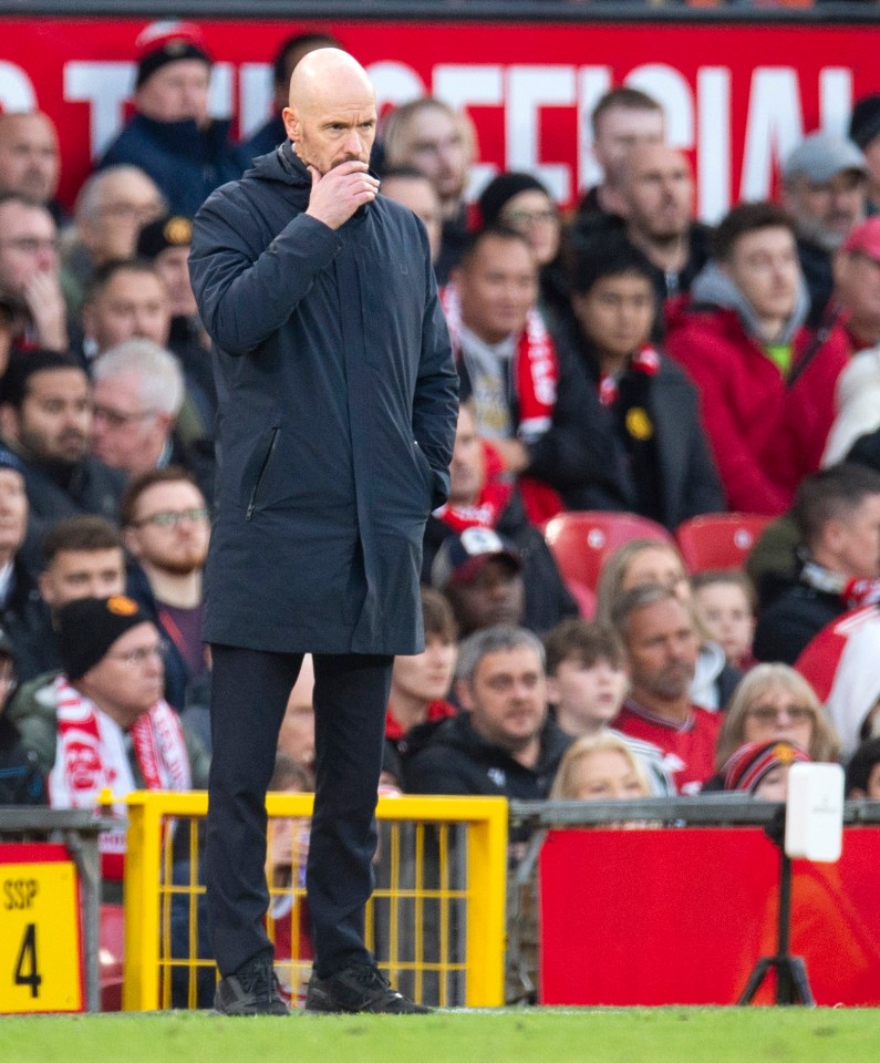 Erik ten Hag saw his Man Utd side edge past Luton in the Prem