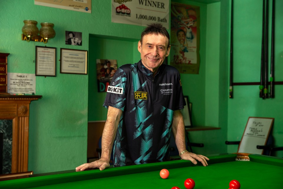 Jimmy White will wear a special top for the Champion of Champions event