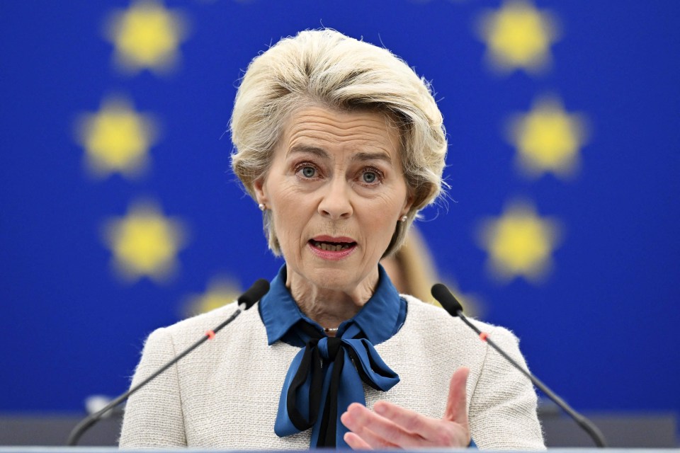 EU chief Ursula von der Leyen said the next generation of European leaders must ‘fix it’ and get Britain to rejoin