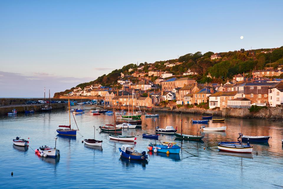 The picturesque Cornish harbour of Mousehole