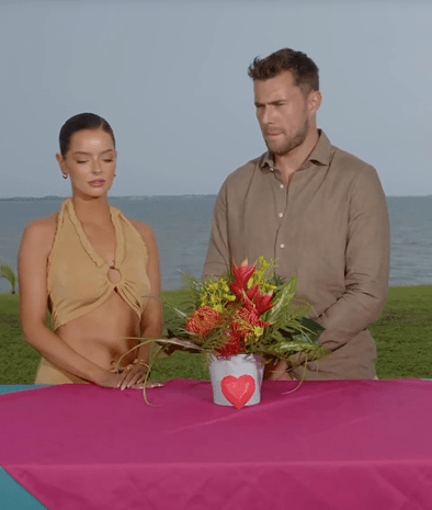 Love Island stars Maura Higgins and Curtis Pritchard come face-to-face for the first time since splitting three years ago