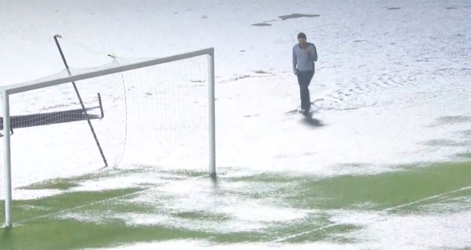 It was labelled the ‘most pointless pitch inspection EVER’