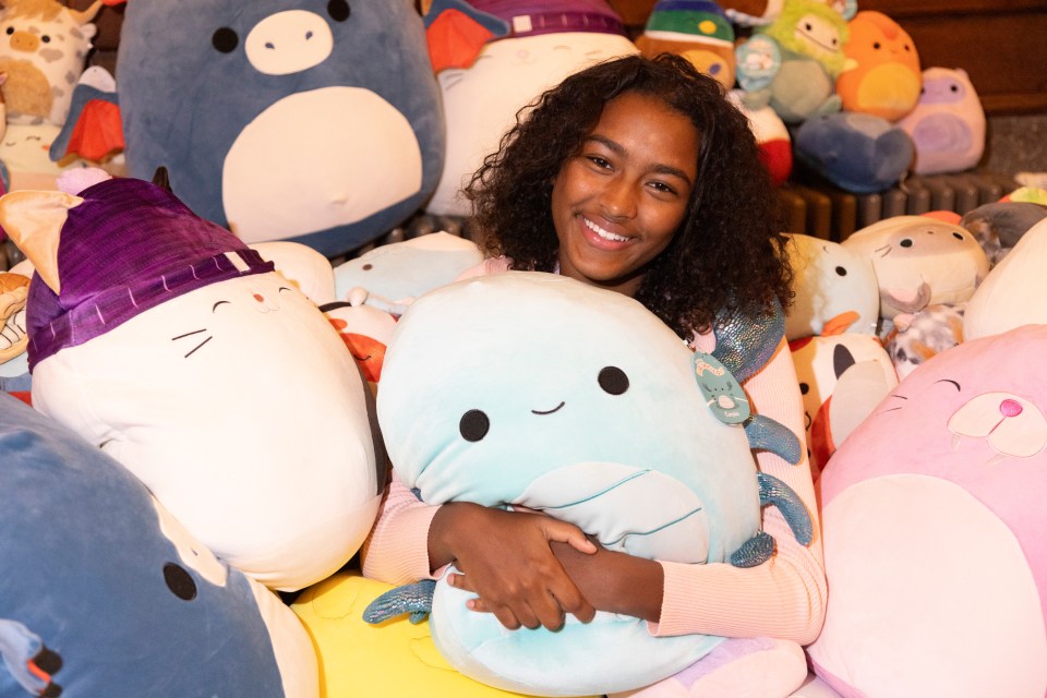 A 7.5in Squishmallow is priced at £8.99