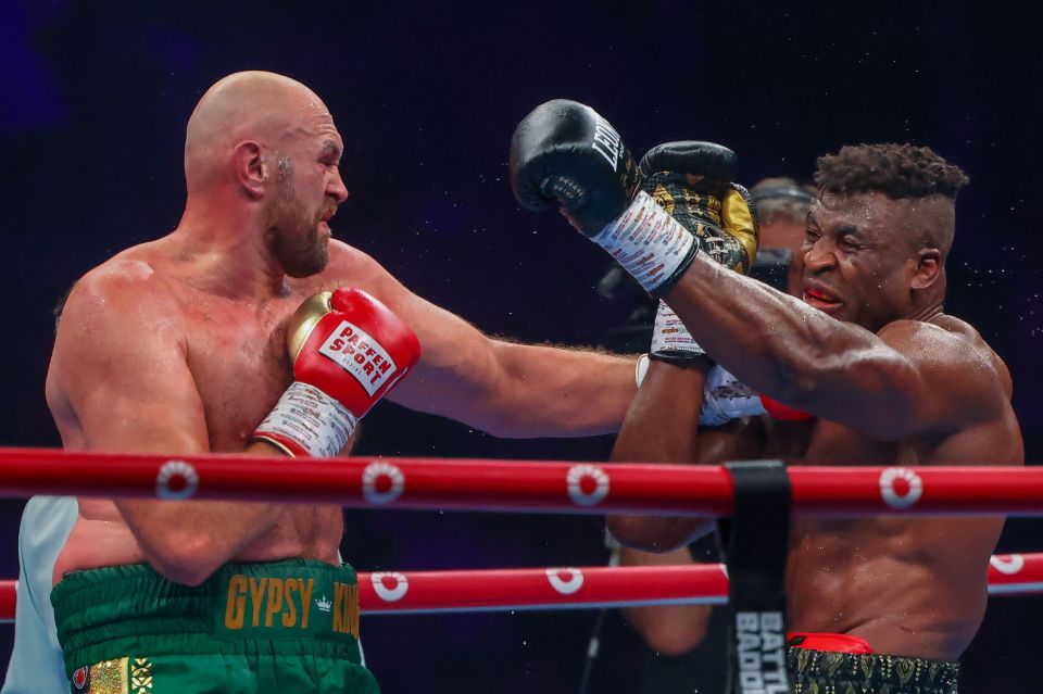 Fury has been knocked down a few times throughout his undefeated career