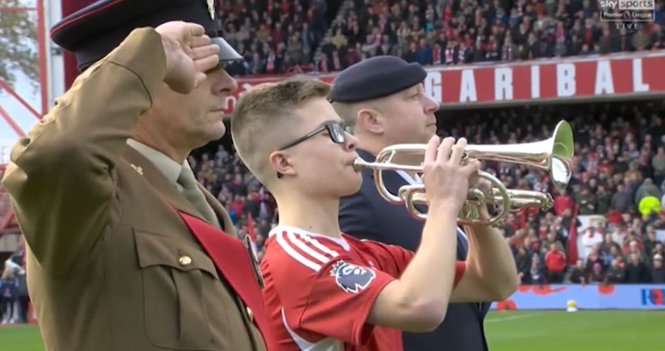 The 16-year-old is a season-ticket holder at The City Ground