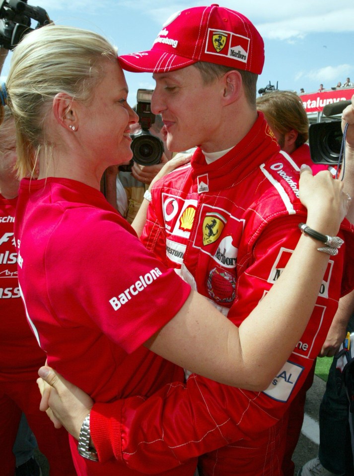 Schumacher’s wife Corinna previously said her husband was ‘different’ since his crash