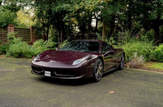 This stunning Ferrari 458 Italia is now up for auction