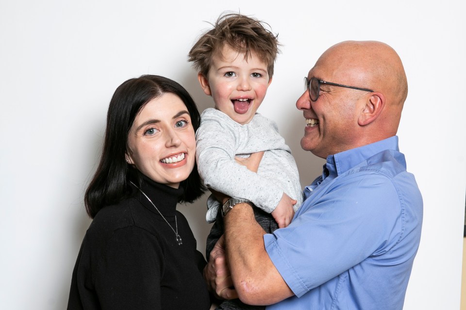 Gregg Wallace and wife Anne-Marie are full of love for their son Sid, four