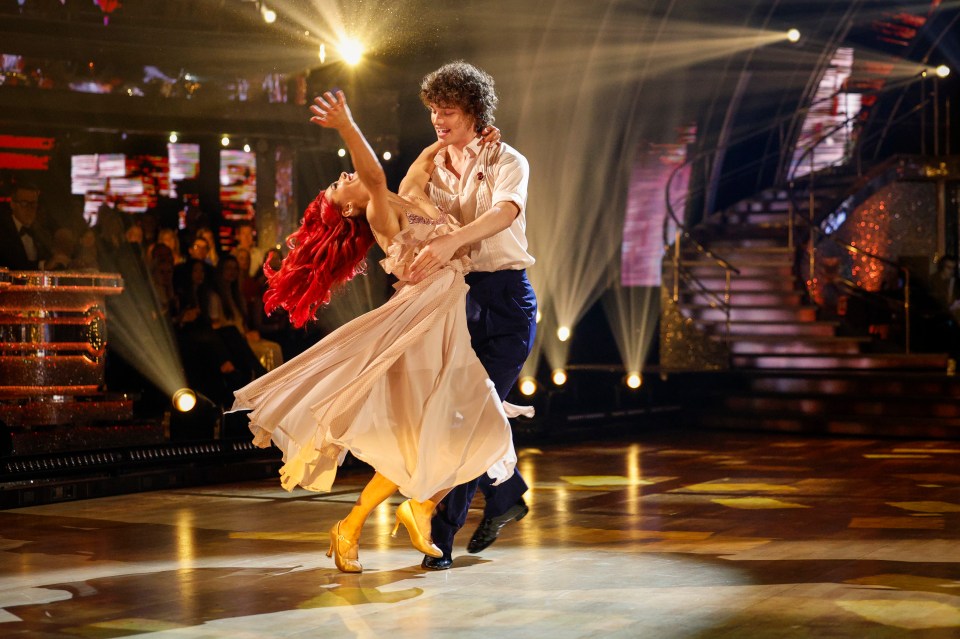 Dianne is currently competing in Strictly with EastEnders’ Bobby Brazier