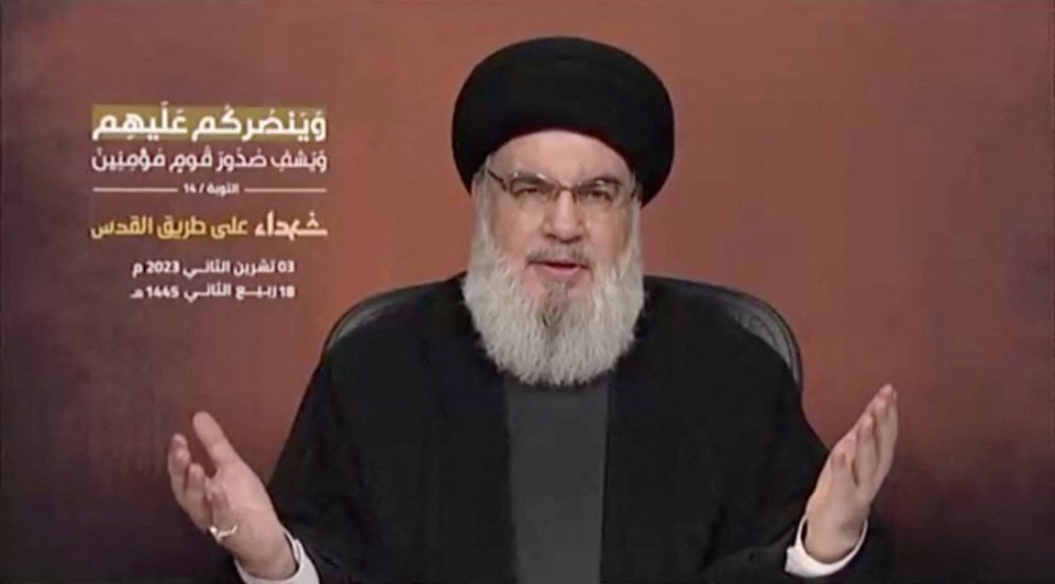 Brits have been warned to avoid Lebanon after Hezbollah leader Hassan Nasrallah made a chilling warning