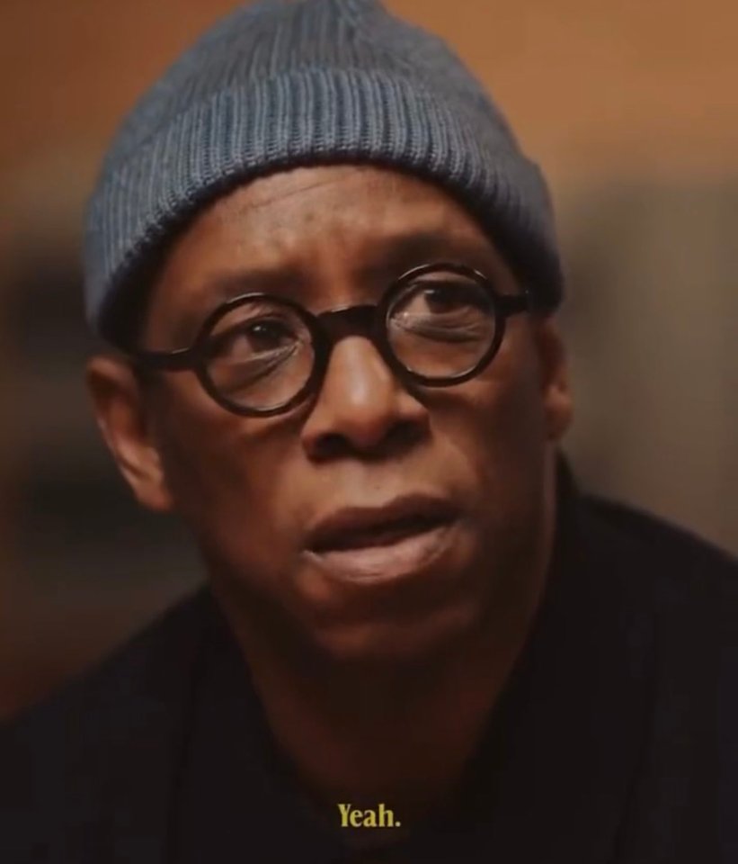 Gunners legend Ian Wright looked stunned at the keeper's words