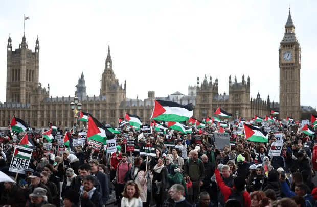 It comes as pro-Palestine marches continue to take place across the UK