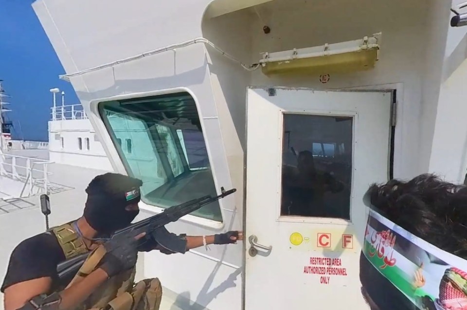 Just last week another Israeli owned ship was ambushed by Iran-backed Houthi rebels who stormed the desk with guns