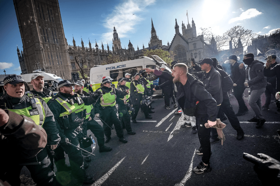 Critics have accused Ms Braverman of fuelling Armistice Day tensions between far right thugs and pro-Palestine protesters