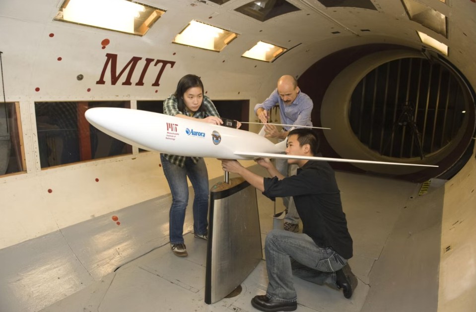 It is being developed by the Aurora Flight Sciences, MIT, and Pratt and Whitney under Nasa's sponsorship of $2.9 million