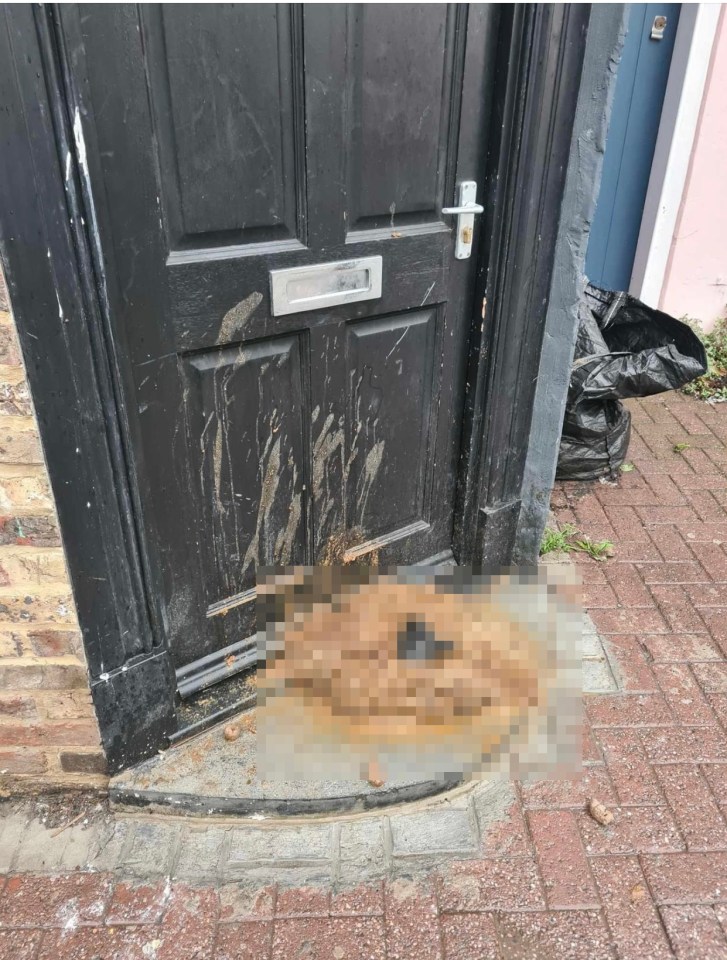 Cops in Kent are investigating the doorstep discovery