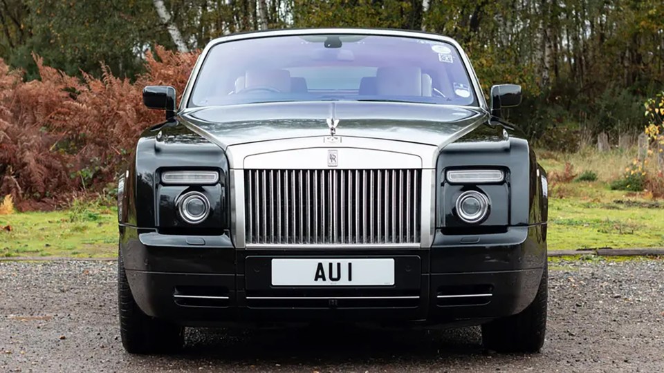 The AU 1 number plate is up for sale for around £300,000