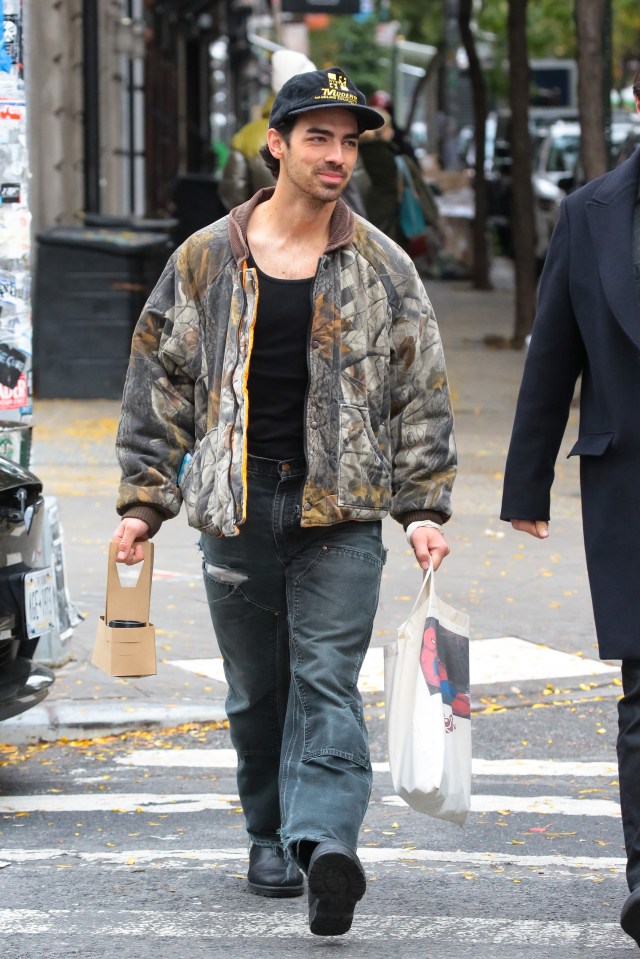 Joe, who filed for divorce in September, was seen in New York yesterday