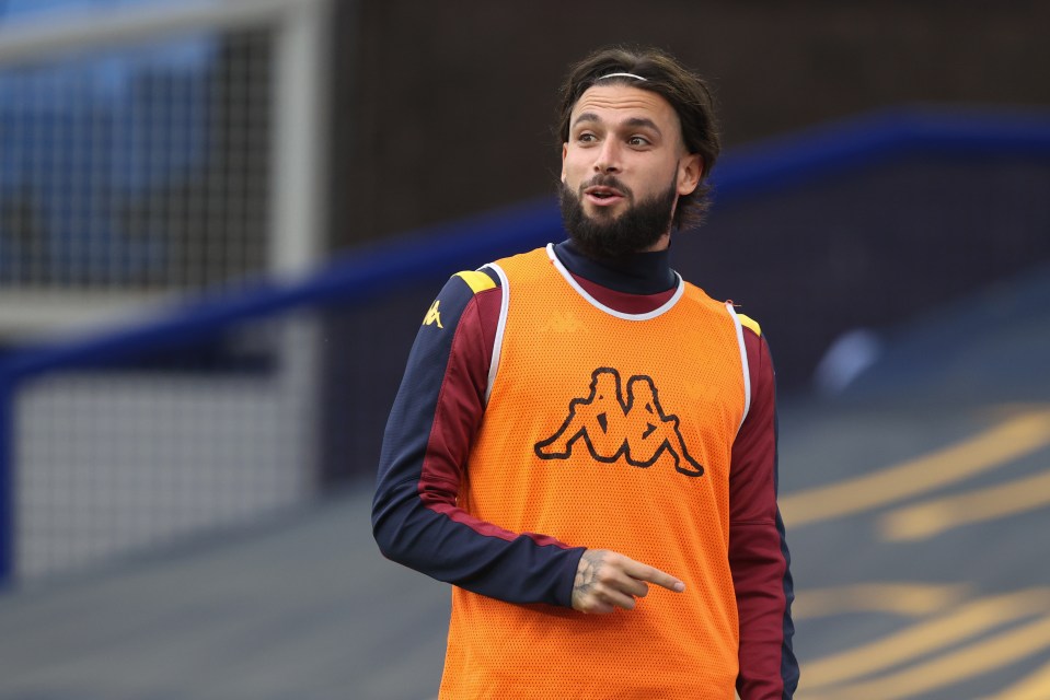 Drinkwater clashed with Aston Villa teammate Jota back in 2020 during a training session