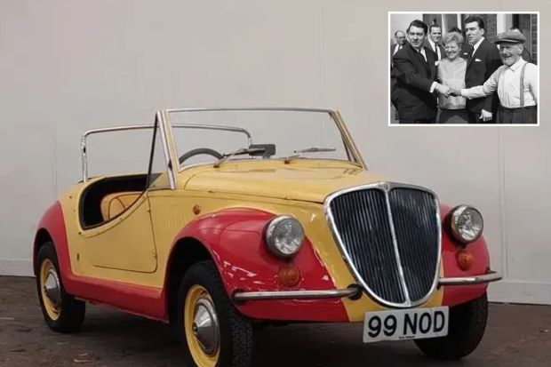 The car belonging to the mum of the Kray twins is coming up at auction