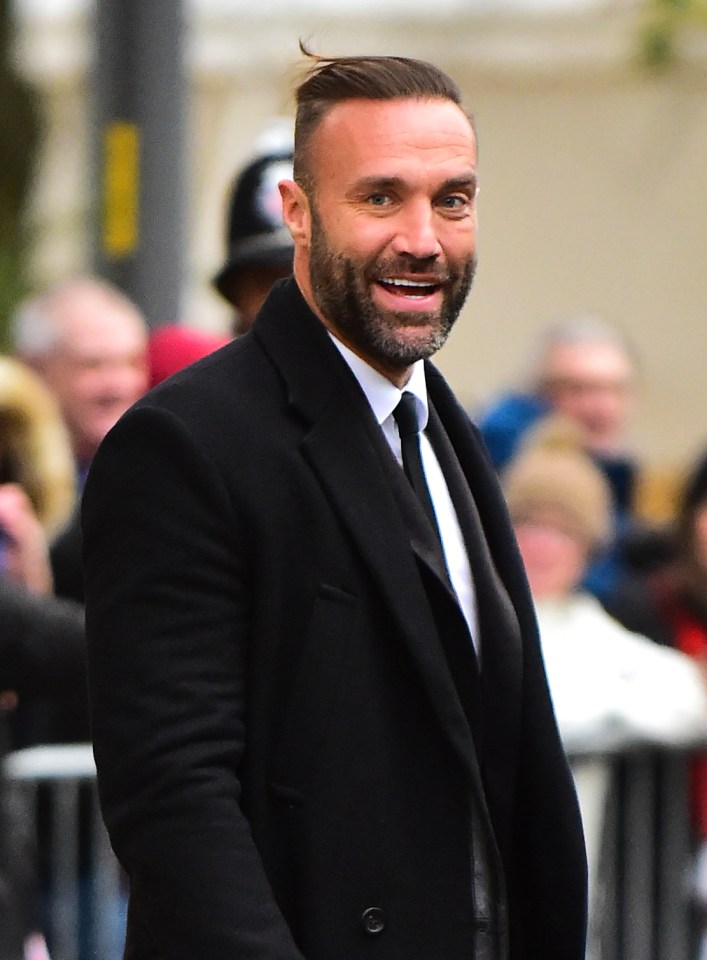 Calum Best, son of United legend George, at Manchester Cathedral