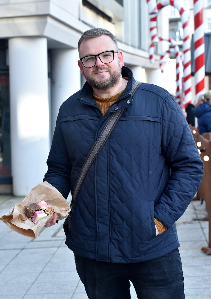 John Siddle was surprised to be charged so much for his festive fudge