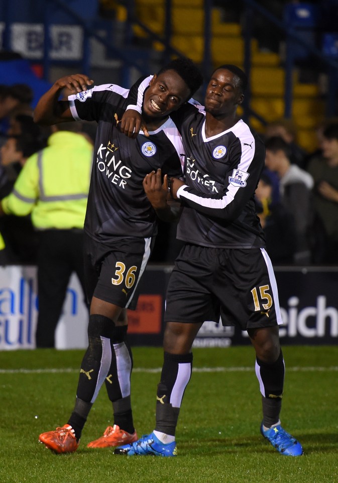 Dodoo came through the Leicester academy with Jeffrey Schlupp