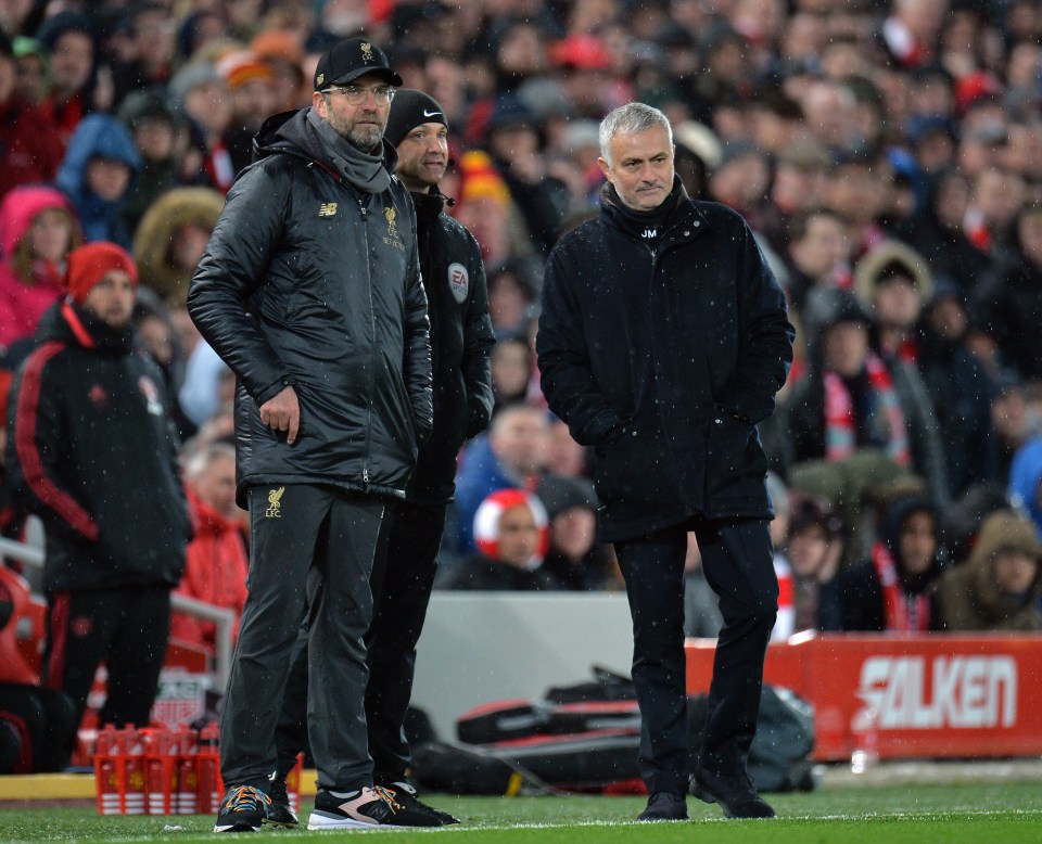 Jose Mourinho was sacked by Manchester United after a loss to Liverpool in December 2018