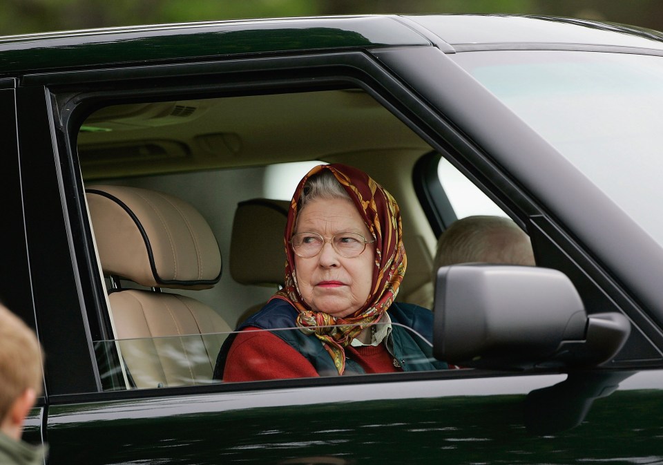 Her Majesty was an avid driver