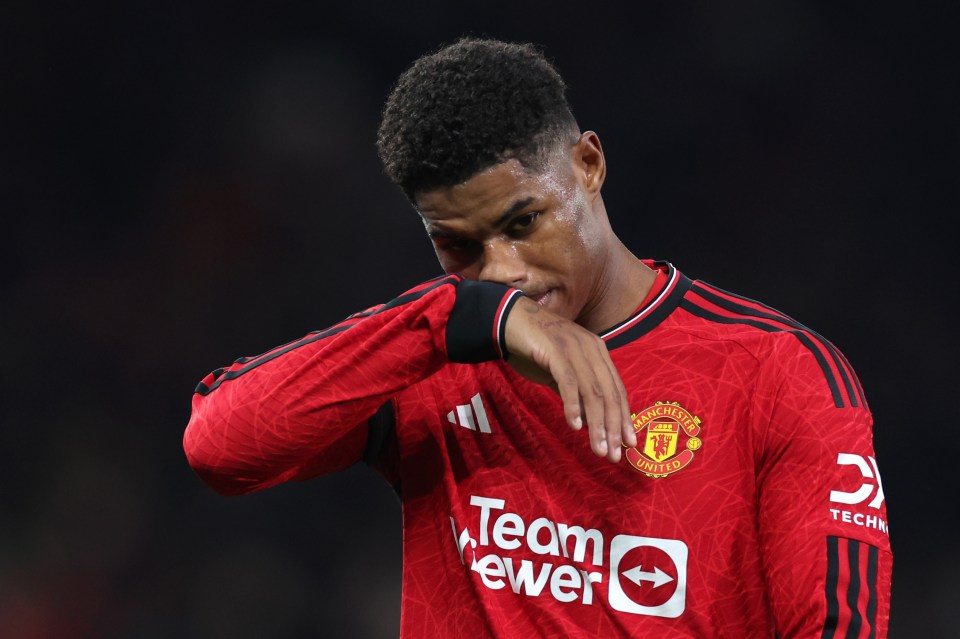 Rashford has apologised but Ten Hag has called his behaviour 'unacceptable'