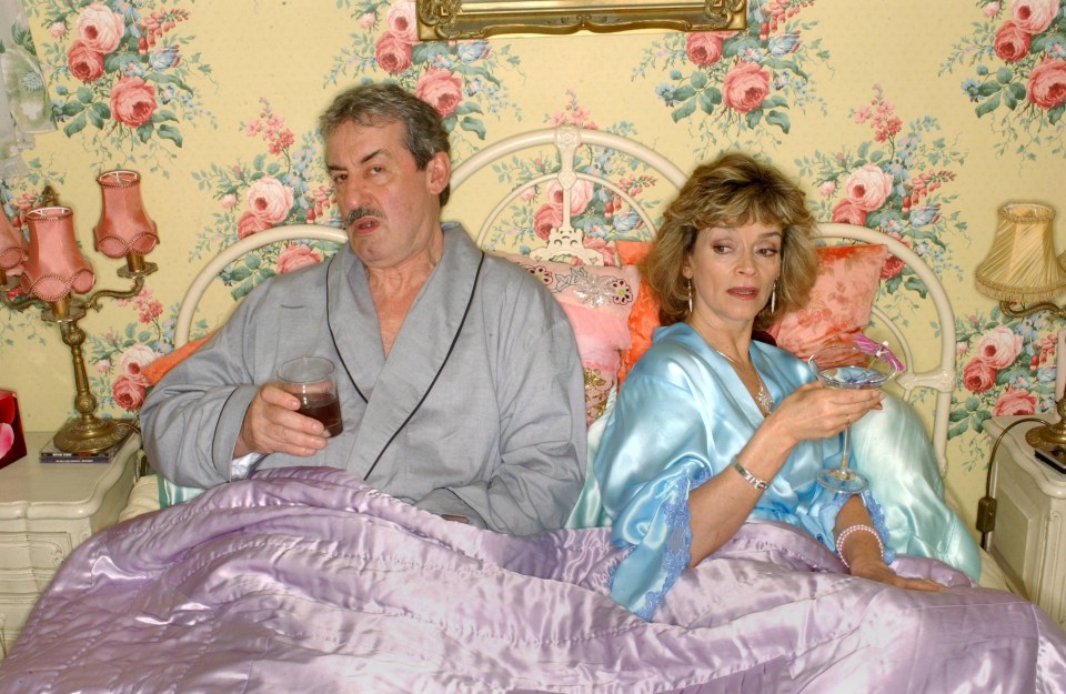 John Challis and Sue Holderness were husband and wife on the beloved show Only Fools and Horses