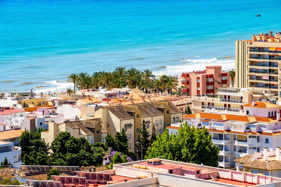 Torremolinos is just a 10-minute train ride from Malaga