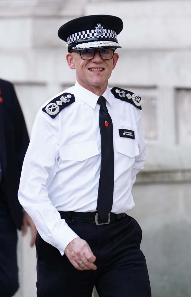 Met Police top cop Mark Rowley has refused to ban the marches in London