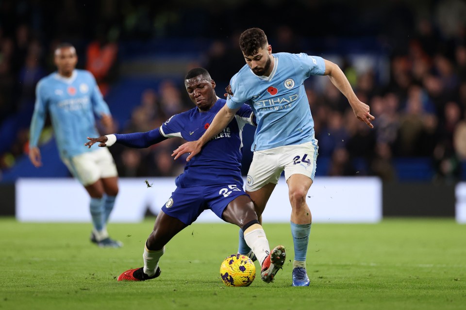 Moises Caicedo struggled to cope with City's midfield