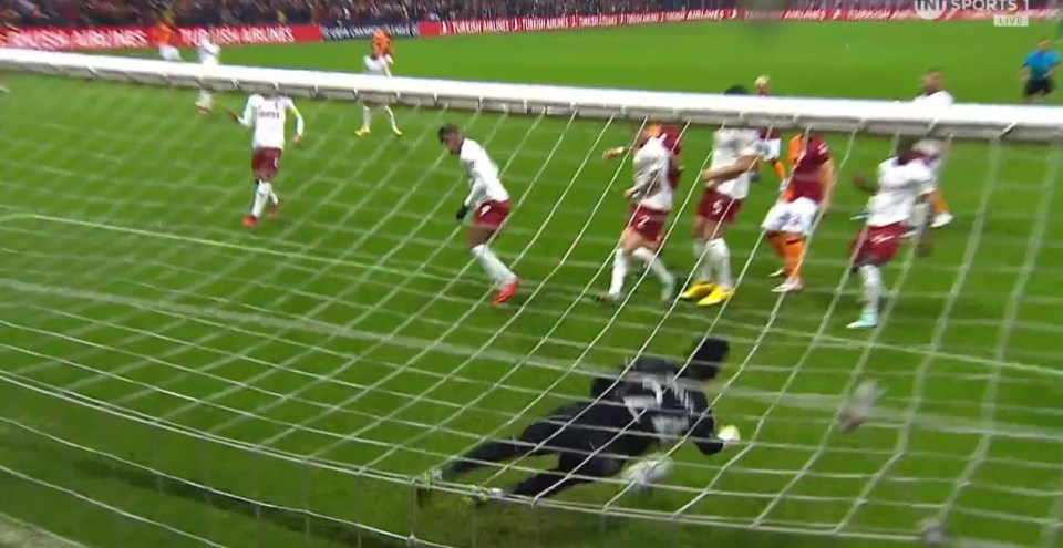 Andre Onana let Hakim Ziyech’s shot slip under his body