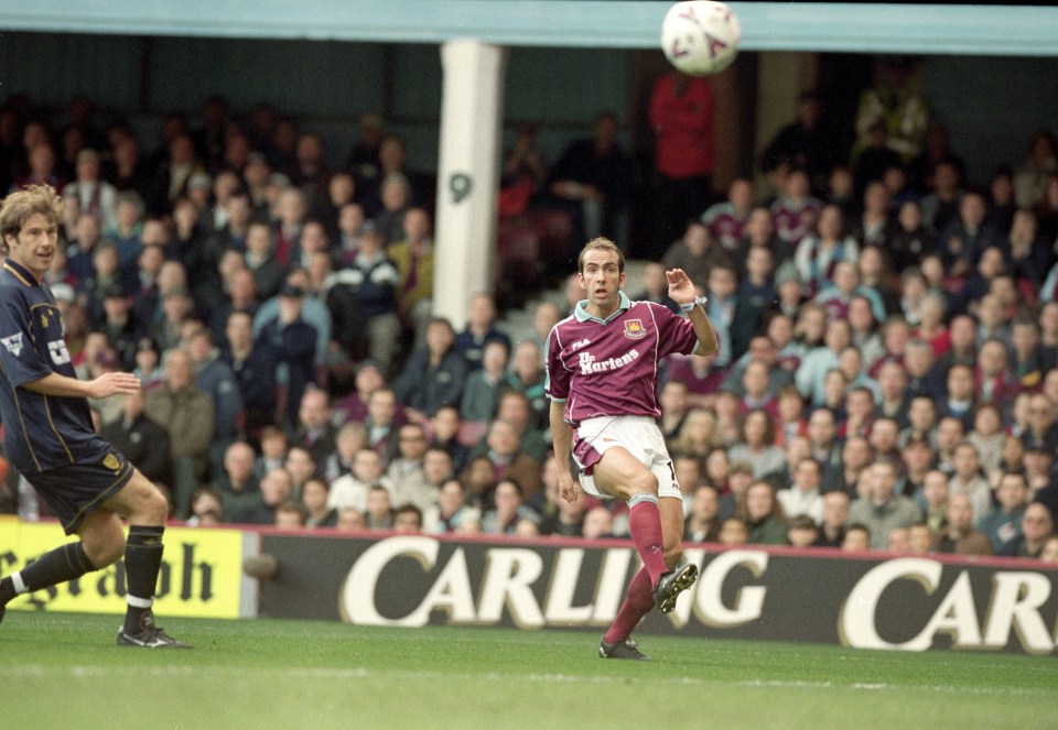 Di Canio scored an incredible scissor kick for West Ham